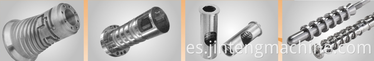 Gas Vented screw barrel for recycled material